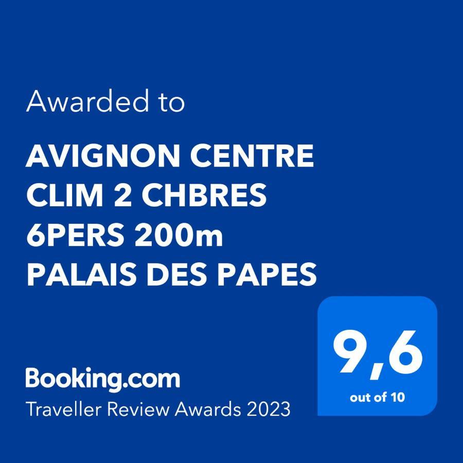 Appartement Centre Clim 2 Chbres 6pers 200m Palais Des Papes *